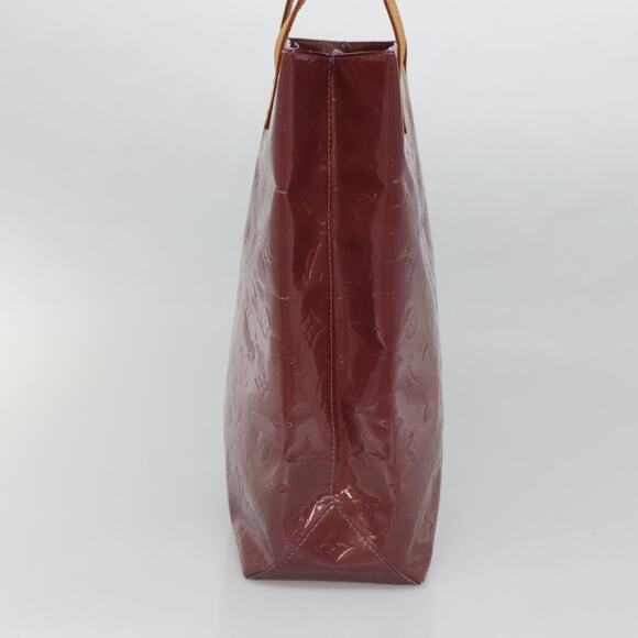 LOUIS VUITTON Monogram Vernis Reade MM Hand Bag Purple Viole M91087 - Picture 5 of 12